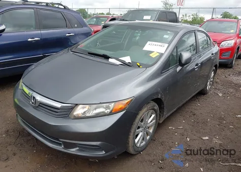 2012 Honda Civic Ex from USA, damaged, VIN 19XFB2F88CE009702